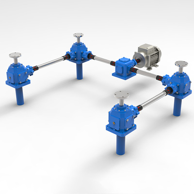 4台联动同步丝杆平台-U型