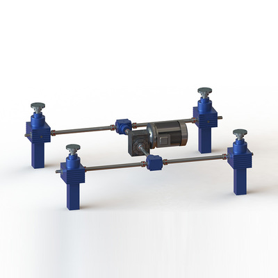 4台联动丝杆升降平台-H型