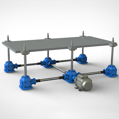 SC-组合式-2 伞齿轮丝杆升降平台