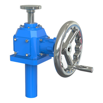 SC-伞齿轮丝杆升降机-手摇手轮式